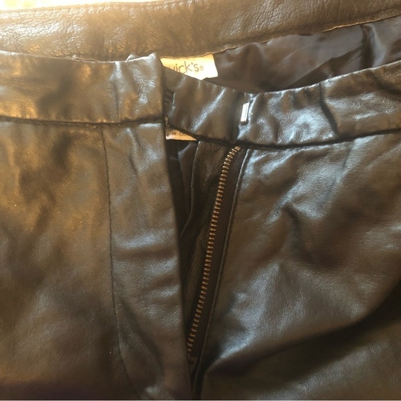Chadwick’s leather pants size 10 P - Picture 5 of 6